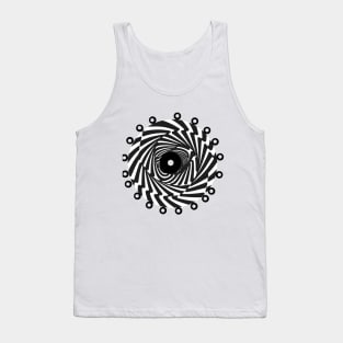 Optical illusion Tank Top